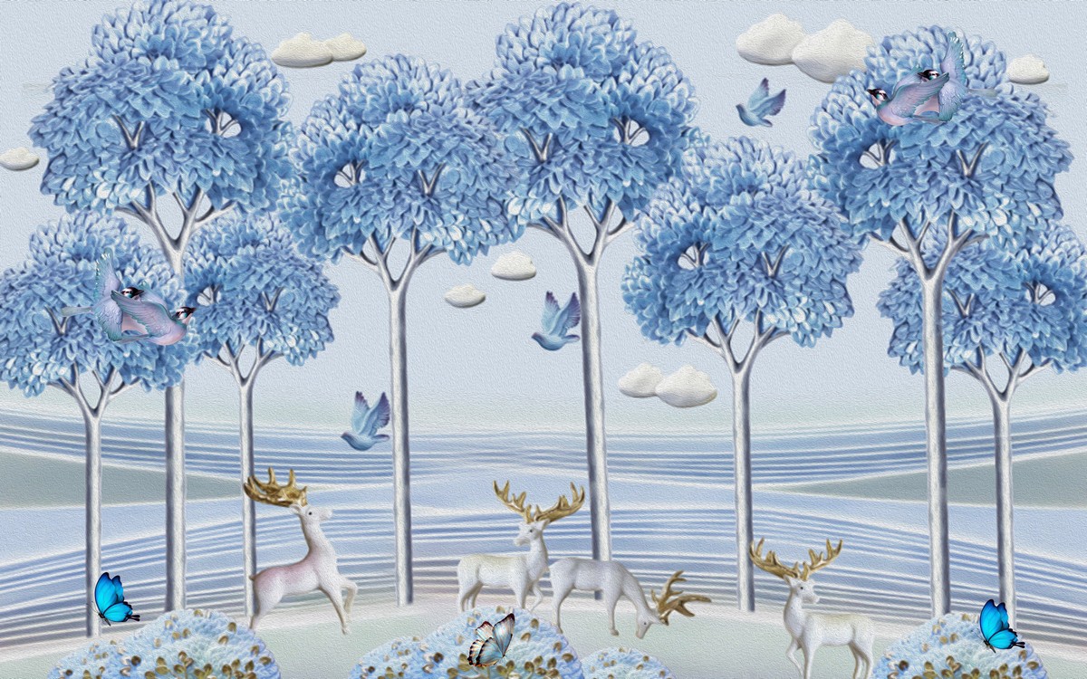 Фреска Лесные грезы